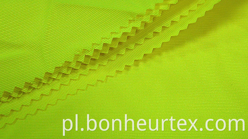 High vis stretch fabric